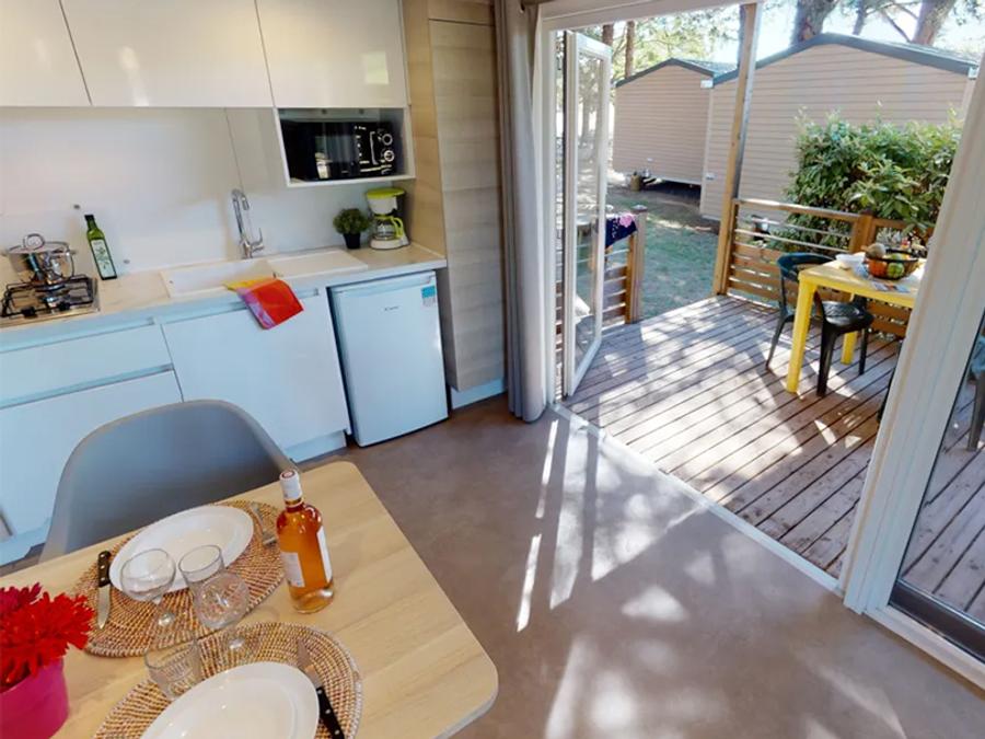 Mobilhome 2 personnes - Key west - 20m² - 1 Chambre 9