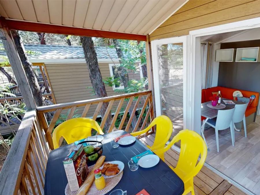 Mobilhome 4 personnes - Panoramique - 24m² - 2 chambres 1