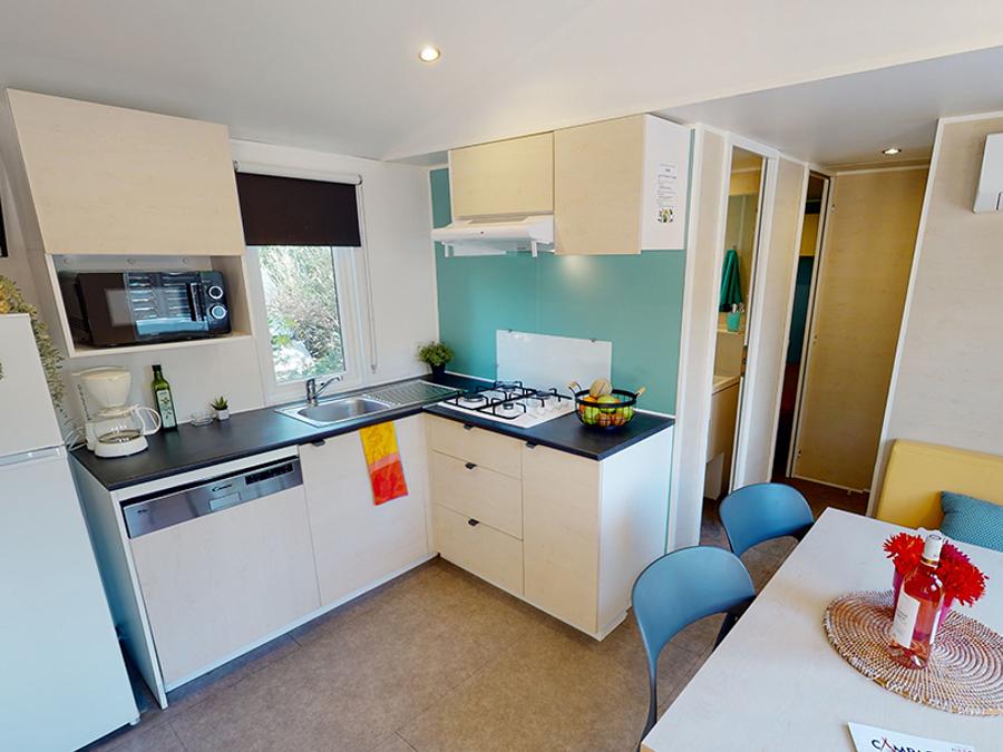 Mobilhome 6 personnes - Vaucluse - 28m² - 3 chambres + Jacuzzi 11