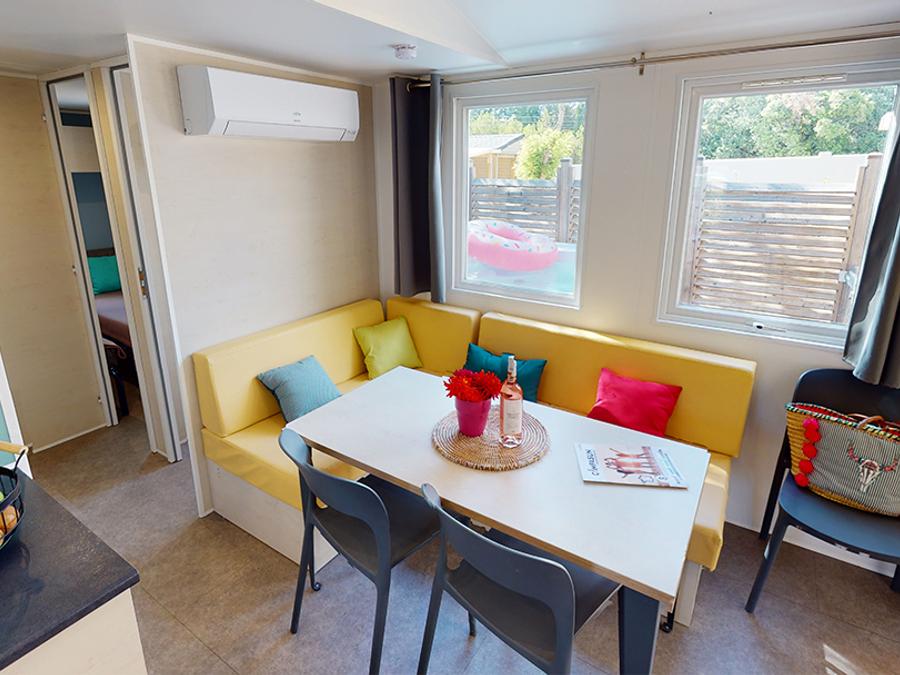Mobilhome 6 personnes - Vaucluse - 28m² - 3 chambres + Jacuzzi 10