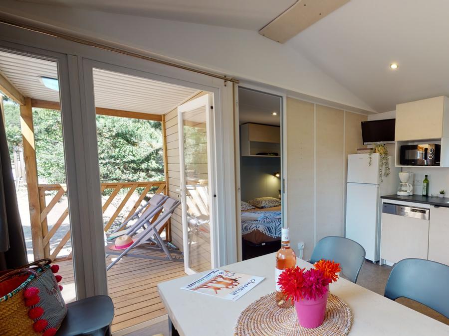 Mobilhome 6 personnes - Vaucluse - 28m² - 3 chambres + Jacuzzi 3