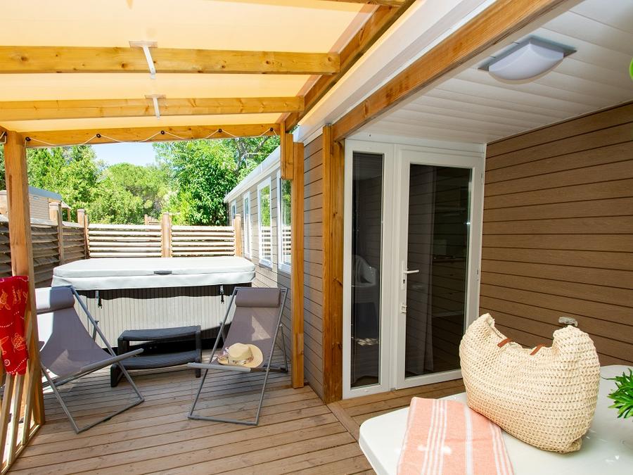 Mobilhome 6 personnes - Vaucluse - 28m² - 3 chambres + Jacuzzi 1