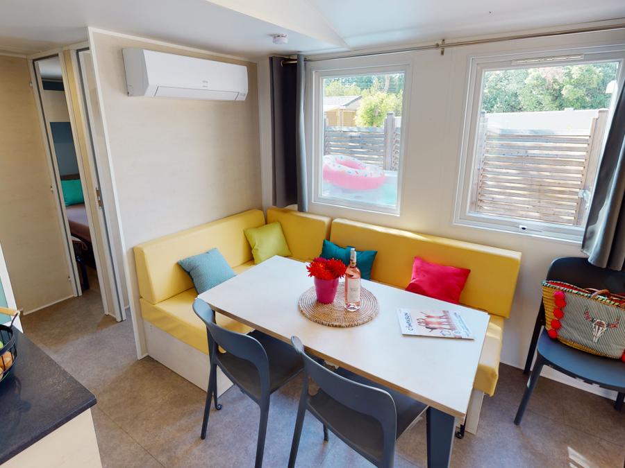Mobilhome 6 personnes - Vaucluse - 28m² - 3 chambres + Jacuzzi 4