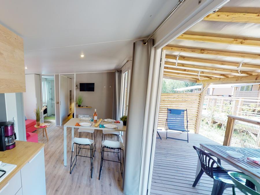 Mobilhome 4 personnes - Lourmarin - 32m² - 2 chambres 4