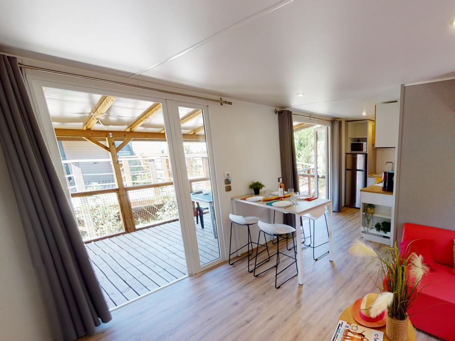Mobilhome 4 personnes - Lourmarin - 32m² - 2 chambres 2