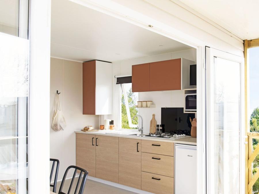 Mobilhome 4 personnes - LOGGIA BAY 2 chambres 3