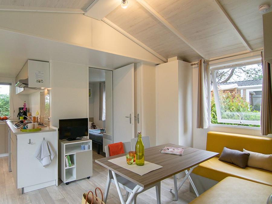 Mobilhome 4 personnes - Cottage Privilège TV LV - 2 Chambres - 4 personnes 3