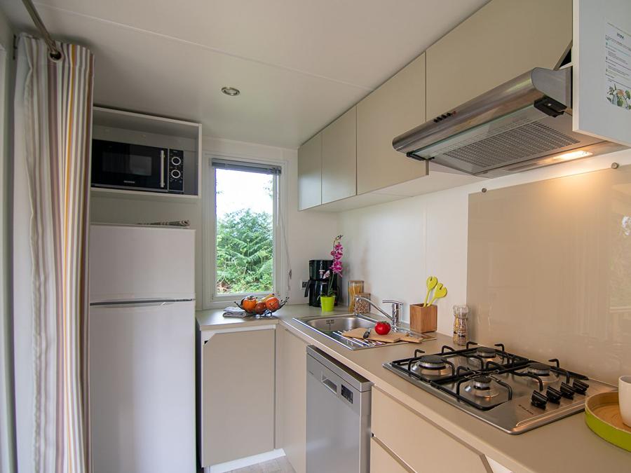 Mobilhome 4 personnes - Cottage Privilège TV LV - 2 Chambres - 4 personnes 2