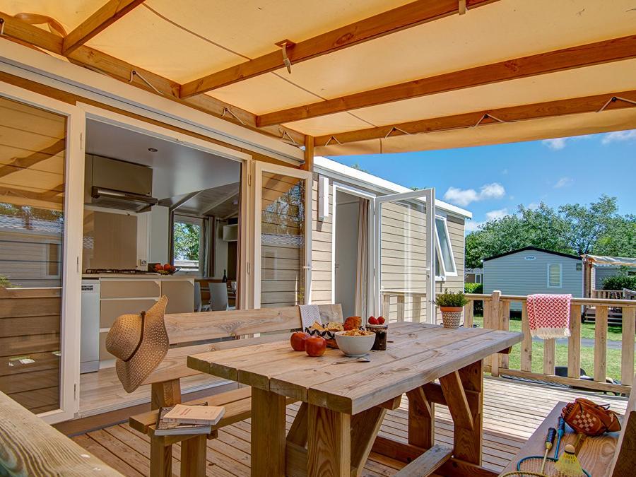 Mobilhome 4 personnes - Cottage Privilège TV LV - 2 Chambres - 4 personnes 1