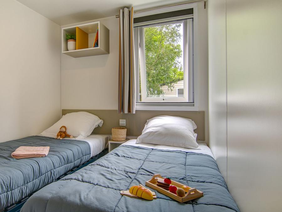 Mobilhome 6 personnes - Cottage Privilège TV LV - 3 Chambres - 6 personnes 6