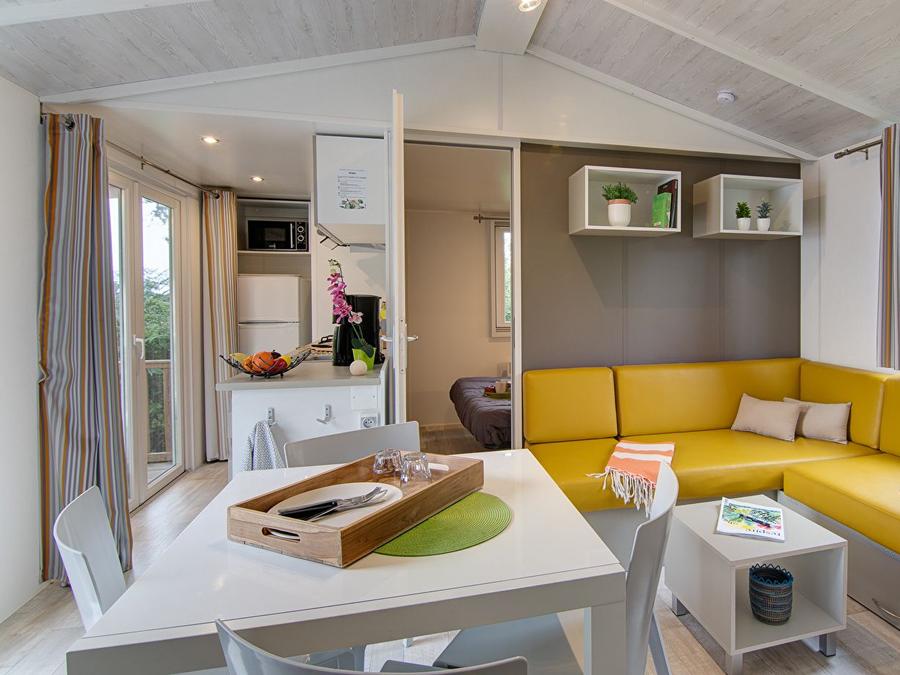 Mobilhome 6 personnes - Cottage Privilège TV LV - 3 Chambres - 6 personnes 2