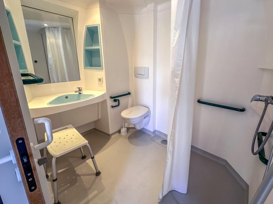 Mobilhome 5 personnes - Mobil-home PMR Marais - adapté aux personnes à mobilité réduite 4/5 pers 6