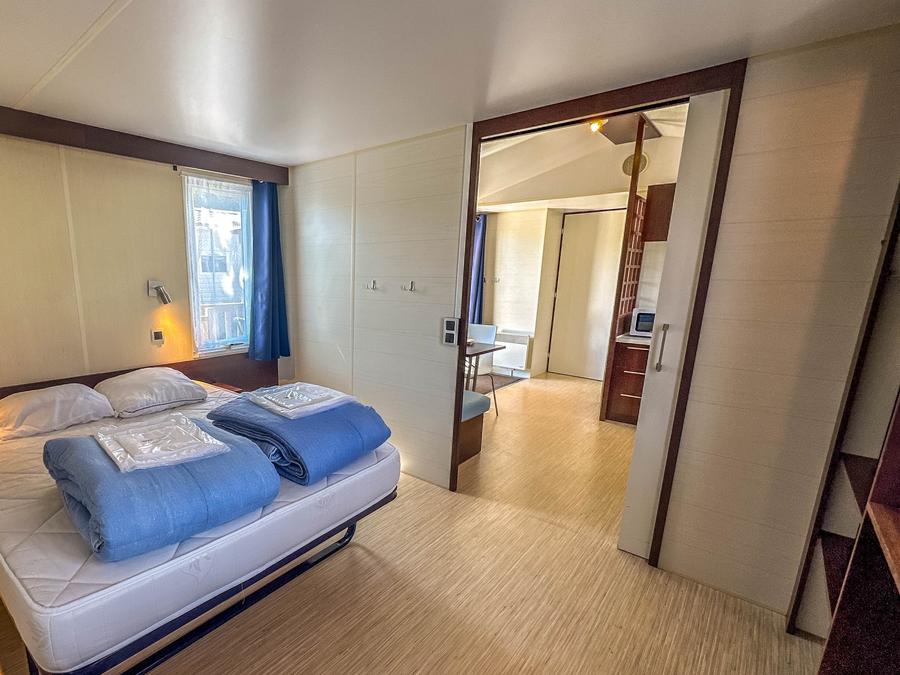 Mobilhome 5 personnes - Mobil-home PMR Marais - adapté aux personnes à mobilité réduite 4/5 pers 4