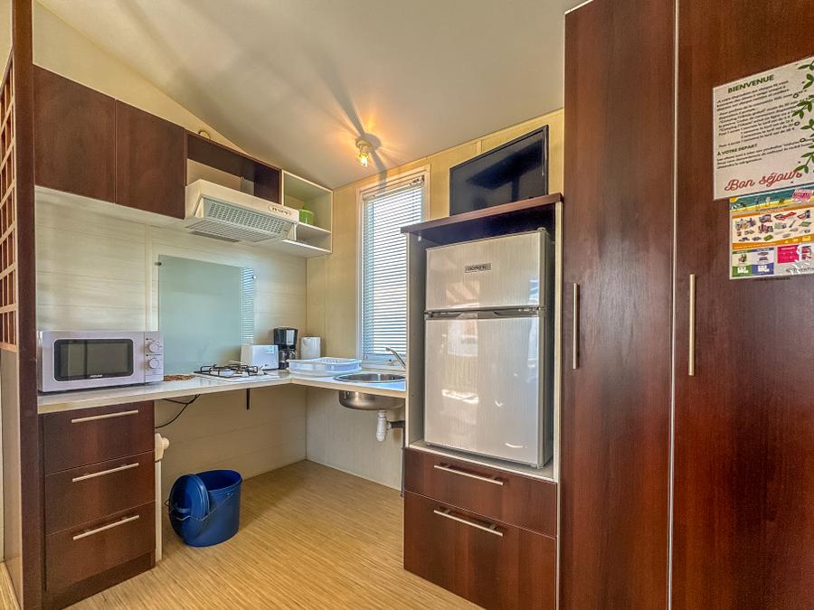 Mobilhome 5 personnes - Mobil-home PMR Marais - adapté aux personnes à mobilité réduite 4/5 pers 3