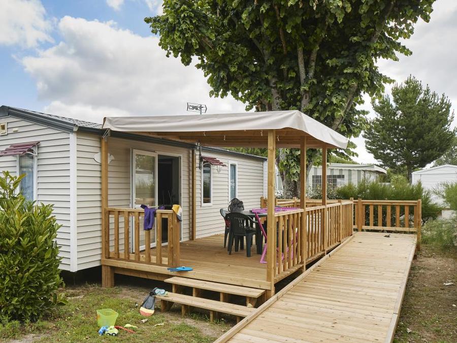 Mobilhome 5 personnes - Mobil-home PMR Marais - adapté aux personnes à mobilité réduite 4/5 pers 0
