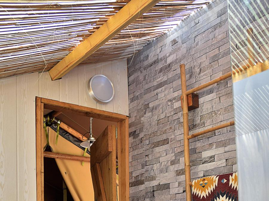 Tente en toile et en bois 4 personnes - Safari 5