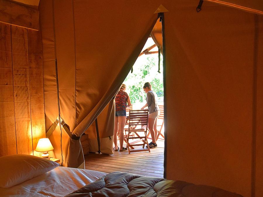 Tente en toile et en bois 4 personnes - Safari 3