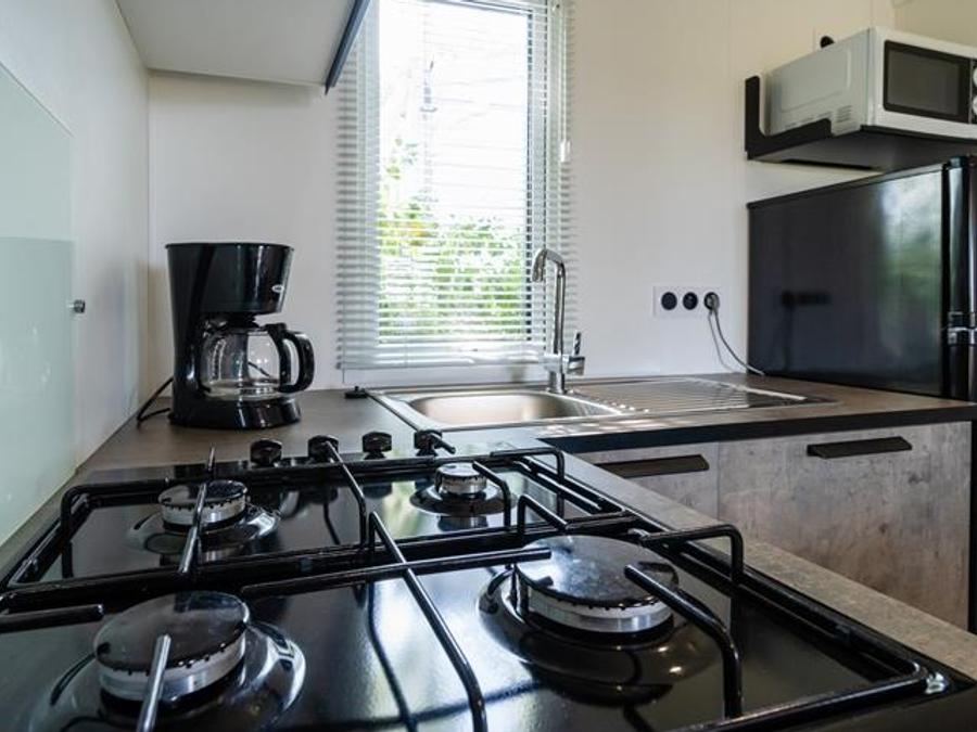 Mobilhome 5 personnes - Mobil-home Evasion 28.5m² (2 chambres) (- de 9 ans) + TV + Terrasse 4/5 pers 6