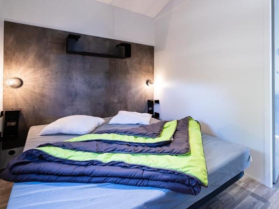Mobilhome 5 personnes - Mobil-home Evasion 28.5m² (2 chambres) (- de 9 ans) + TV + Terrasse 4/5 pers 7