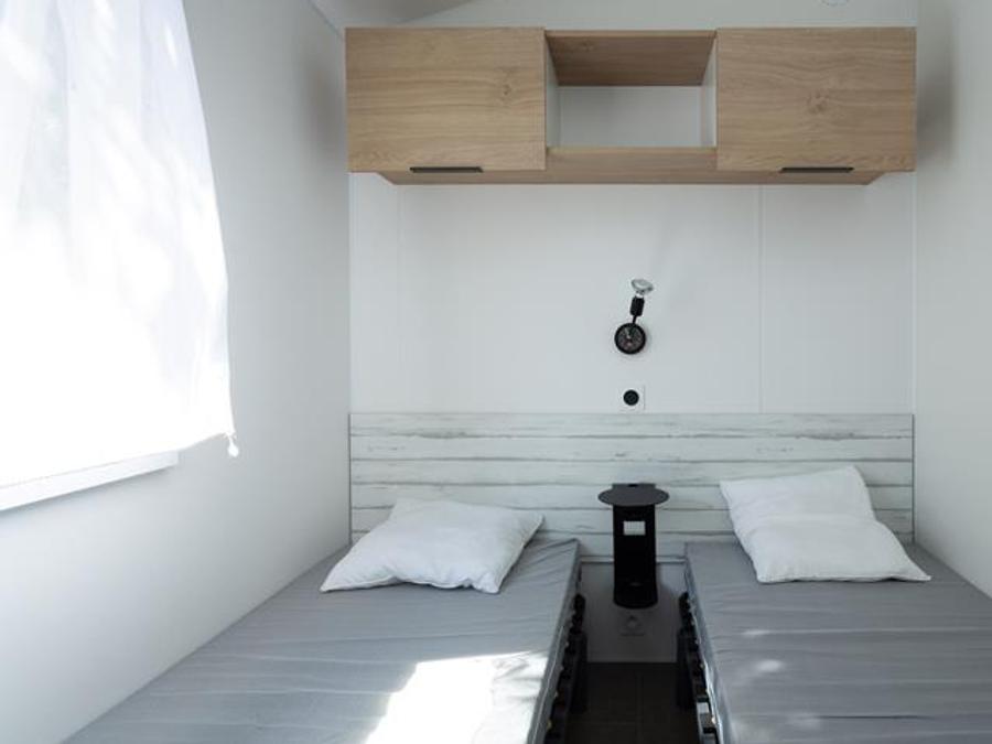 Mobilhome 5 personnes - Mobil-home Evasion 28.5m² (2 chambres) (- de 9 ans) + TV + Terrasse 4/5 pers 8