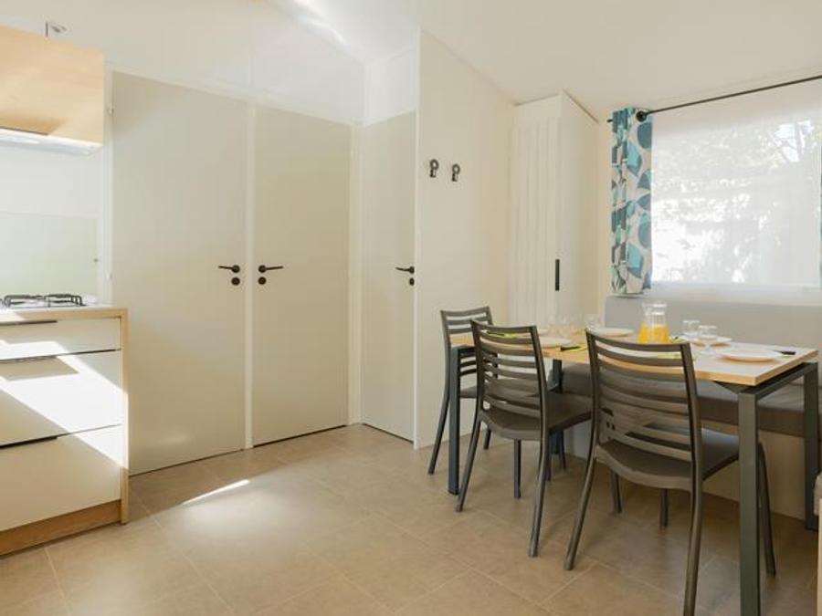 Mobilhome 5 personnes - Mobil-home Evasion 28.5m² (2 chambres) (- de 9 ans) + TV + Terrasse 4/5 pers 5