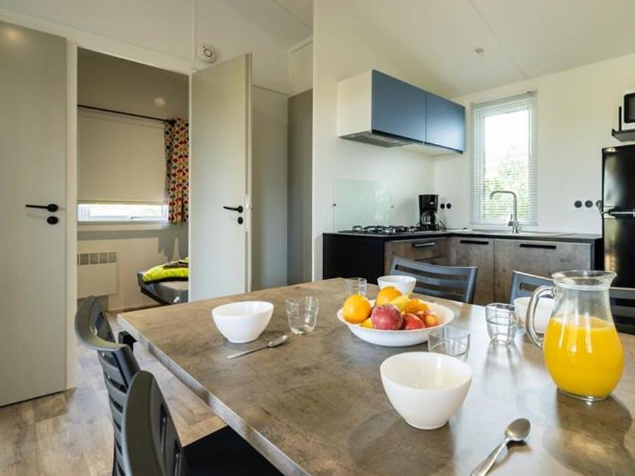 Mobilhome 5 personnes - Mobil-home Evasion 28.5m² (2 chambres) (- de 9 ans) + TV + Terrasse 4/5 pers 4