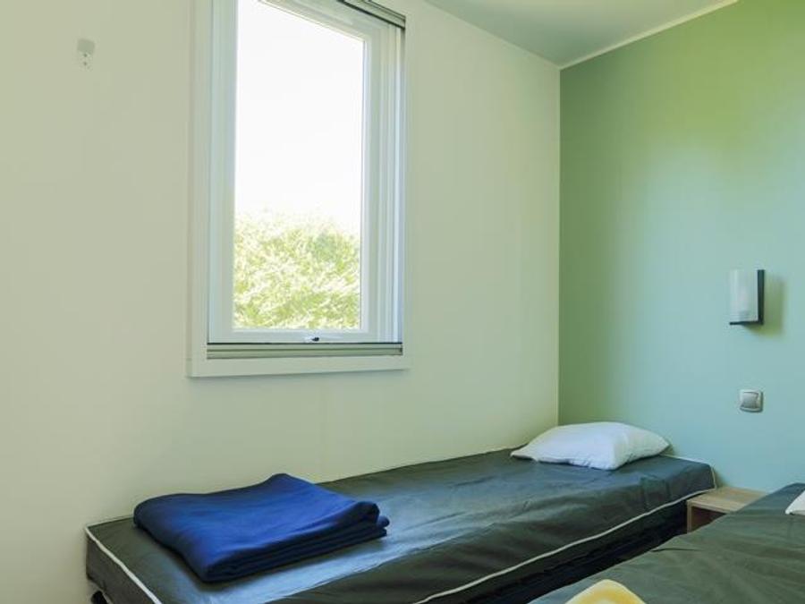Mobilhome 4 personnes - Mobil-home Horizon 27.5m² (2 chambres) (- de 8 ans) + terrasse intégrée + TV 4 pers 7