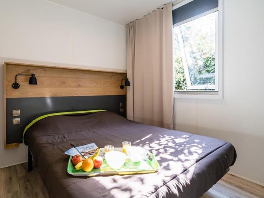 Mobilhome 6 personnes - Mobil-home Grand Large 34.5m² (3 chambres) (- de 8 ans) + TV + Terrasse 4/6 pers 3