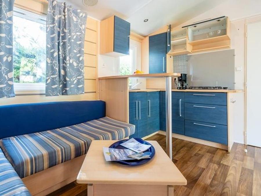 Mobilhome 6 personnes - FORET - 3 chambres avec TV 5