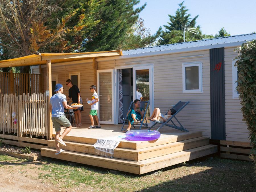 Mobilhome 8 personnes - Mobil-home Sable plus 40m² (4 chambres, 2 salle de bains) 8 pers 0