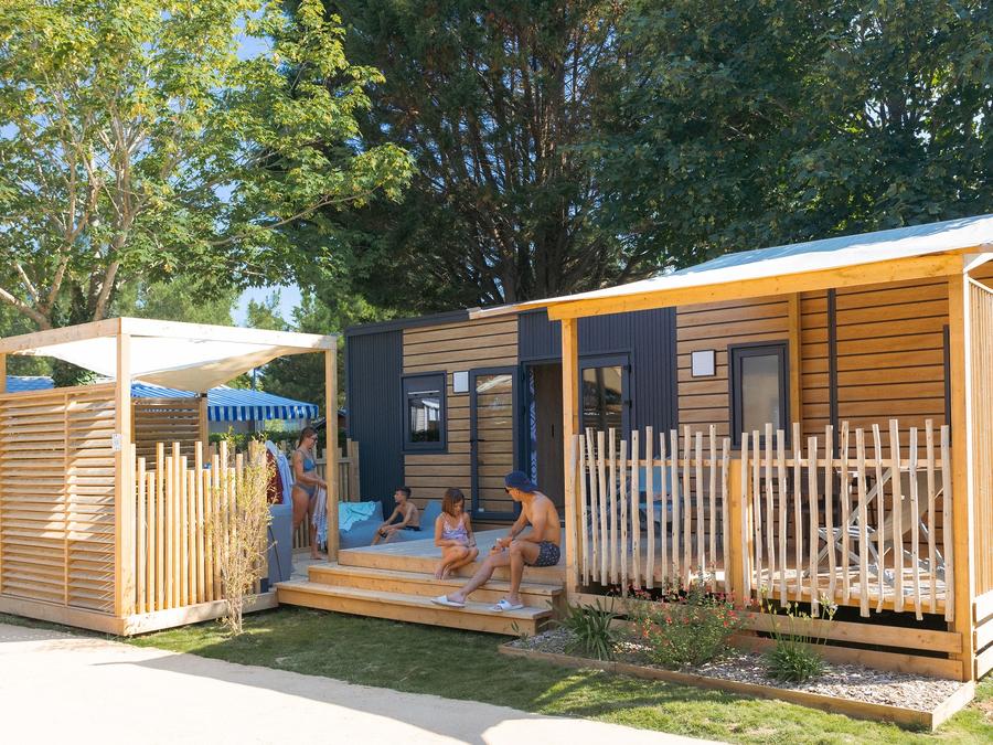 Mobilhome 4 personnes - Mobil-home Premium 2ch. avec spa (33m²) 4 pers 0