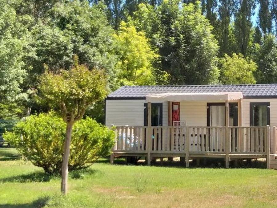 Mobilhome 4 personnes - Nirvana Duo 33m² 2 salles d'eau/terrasse semi couverte. 7