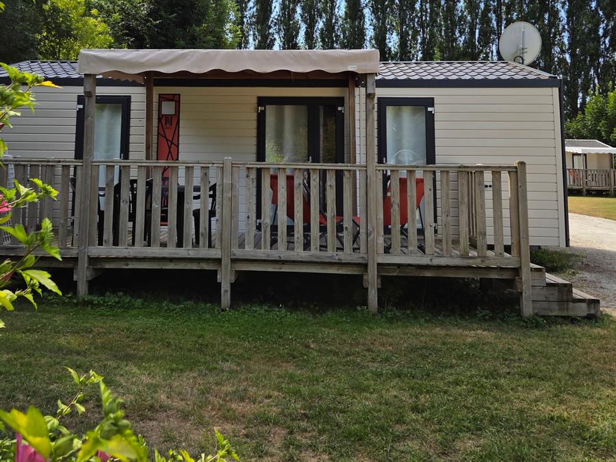 Mobilhome 4 personnes - Nirvana Duo 33m² 2 salles d'eau/terrasse semi couverte. 8
