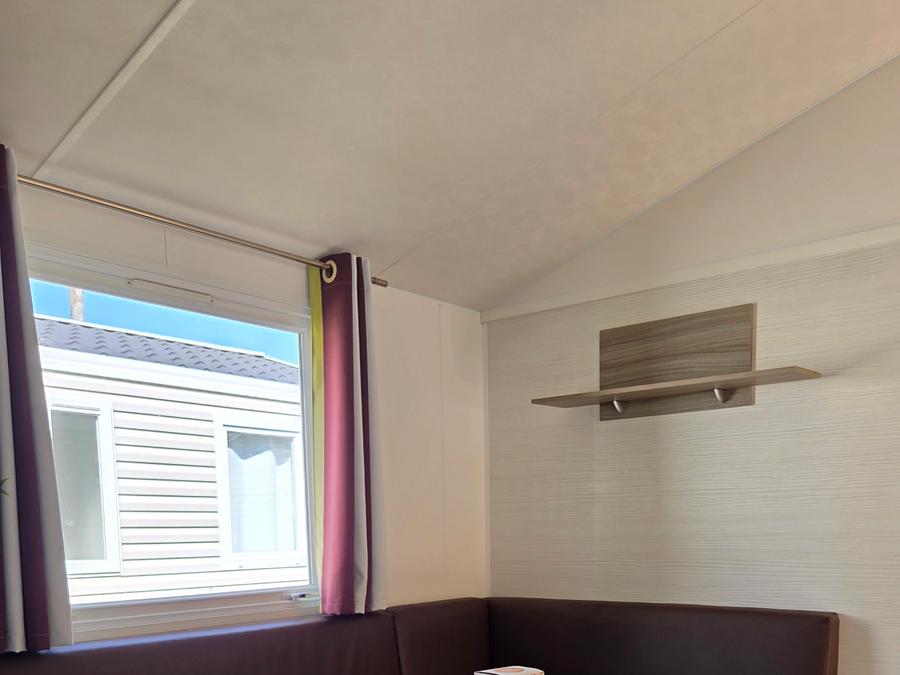 Mobilhome 6 personnes - Bermudes 31m² + terrasse semi-couverte 10