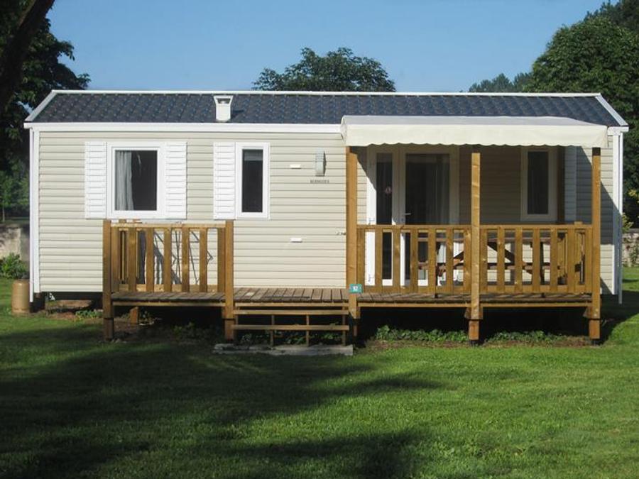 Mobilhome 6 personnes - Bermudes 31m² + terrasse semi-couverte 0