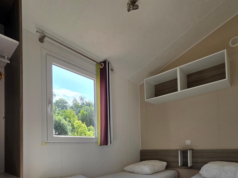 Mobilhome 6 personnes - Bermudes 31m² + terrasse semi-couverte 13