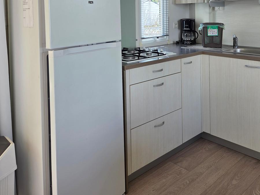 Mobilhome 6 personnes - Bermudes 31m² + terrasse semi-couverte 11