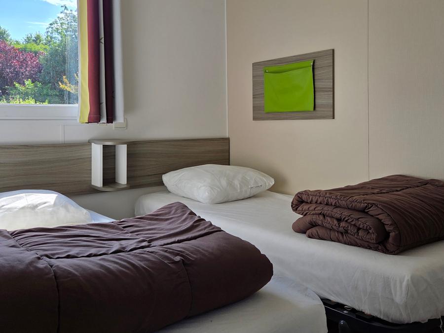 Mobilhome 4 personnes - Ibiza 27,5m² + terrasse semi-couverte 8