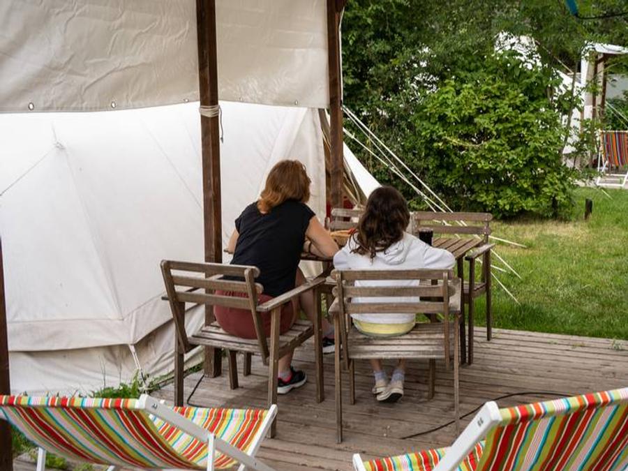 Tente 4 personnes - NOMADE sans sanitaires 11