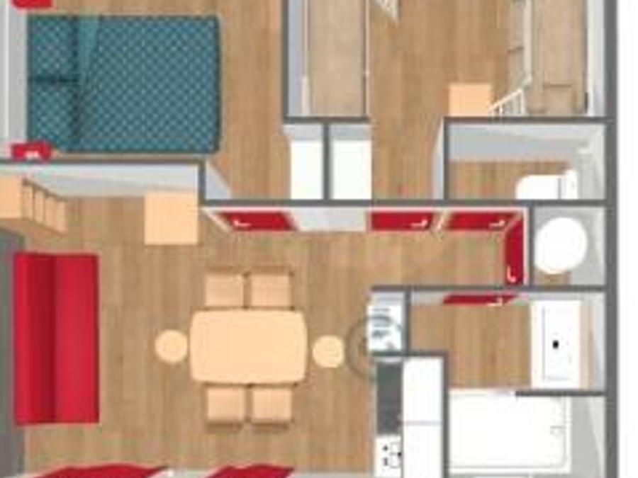 Chalet 6 personnes - MARINA CONFORT 5