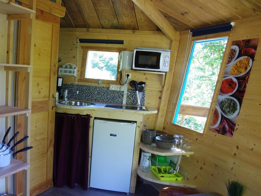 Chalet 2 personnes - Cabane Robinson 3