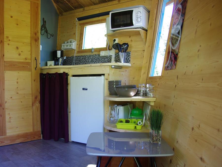 Chalet 2 personnes - Cabane Robinson 6