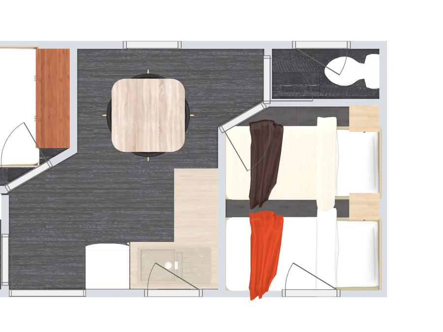 Mobilhome 4 personnes - ROCOCO 5
