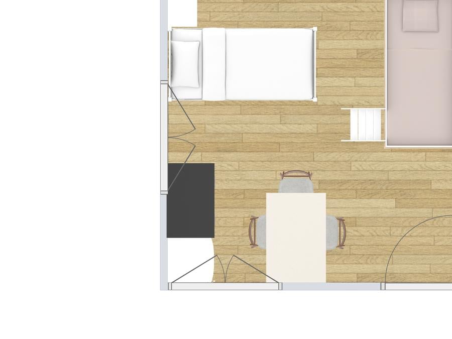 Chalet 3 personnes - 1 pièce 15 m² - sans sanitaires 2