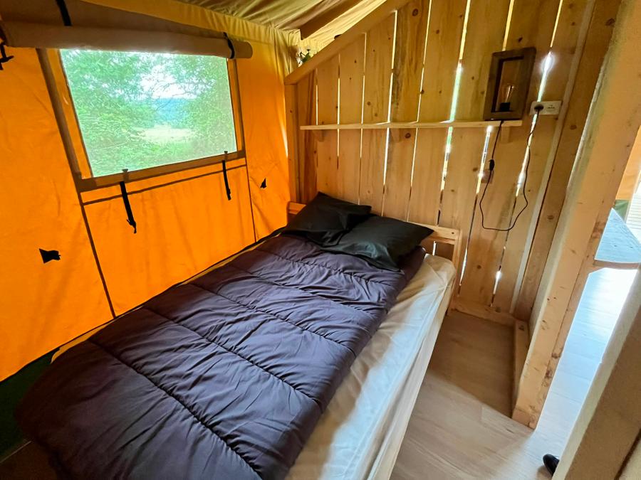 Lodge 4 personnes - Grande Tente Lodge Glamping 42M2 12