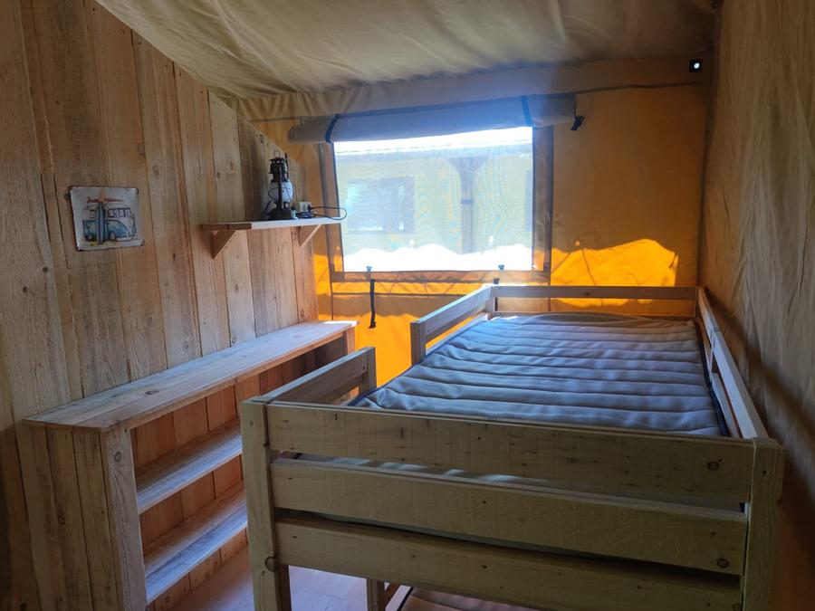 Lodge 4 personnes - Grande Tente Lodge Glamping 42M2 8