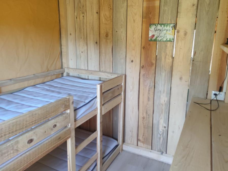 Lodge 4 personnes - Grande Tente Lodge Glamping 42M2 9