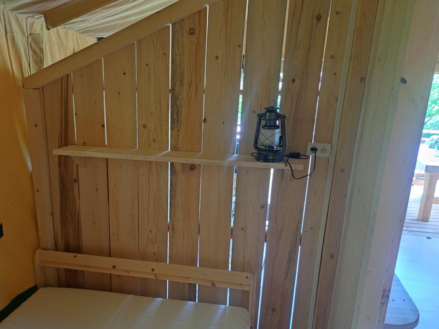 Lodge 4 personnes - Grande Tente Lodge Glamping 42M2 6