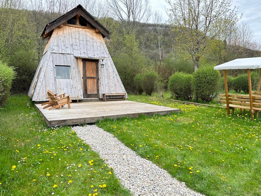 Hébergement 4 personnes - Le Thuyé Comtois - 25m2 - 2 chambres, logement franc-comtois typique 0