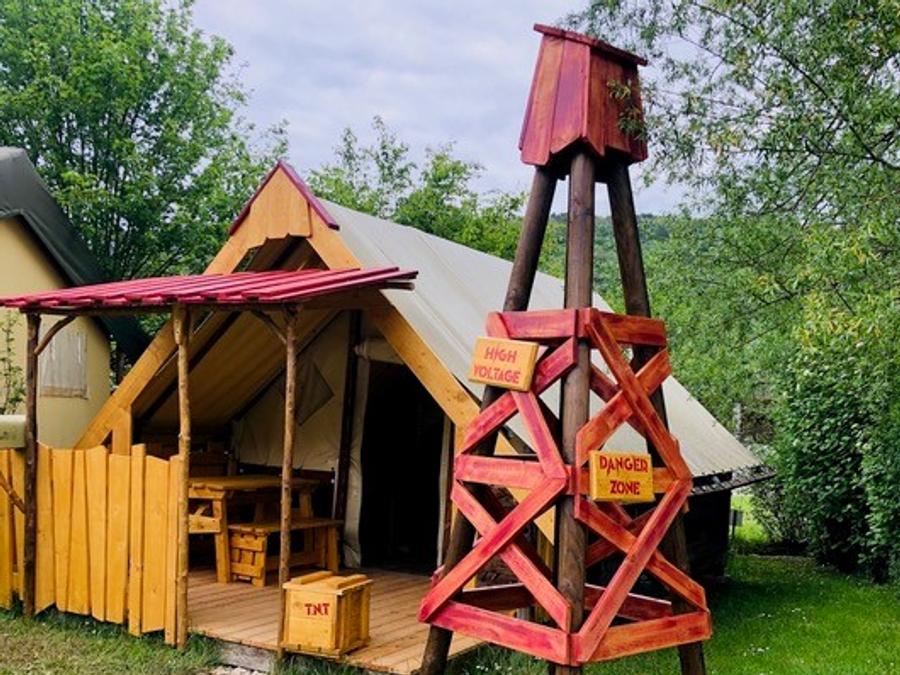 Lodge 4 personnes - Lodge de l'Orpailleur SANS SANITAIRES 0